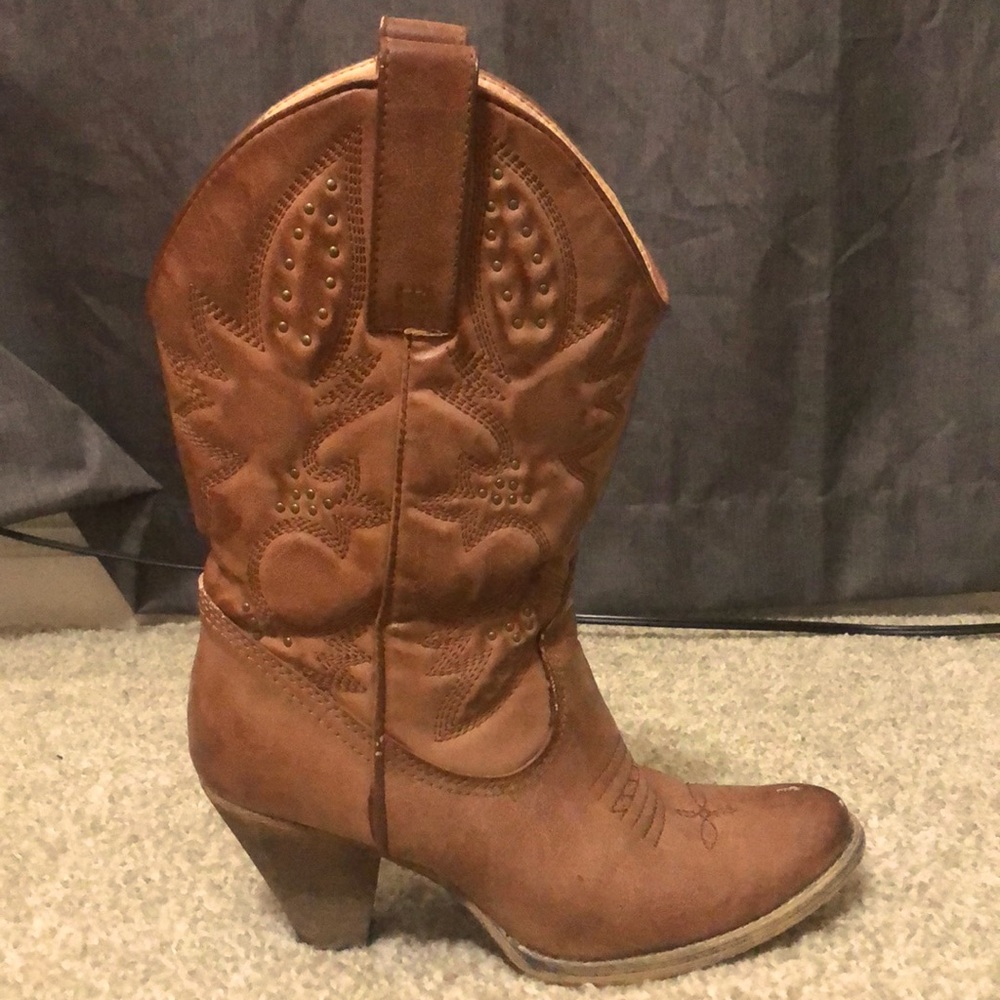 Brown Cowgirl Boots